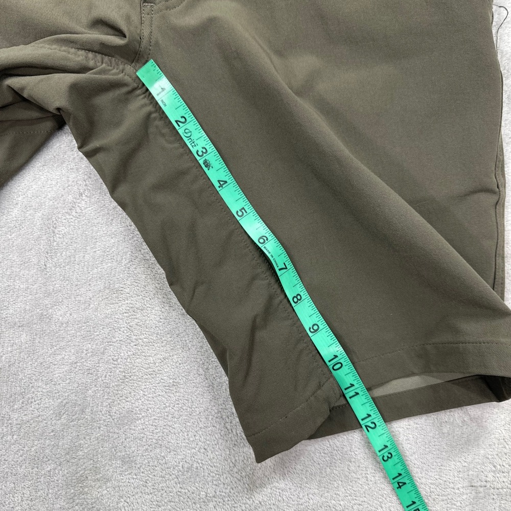 Chrome Industries Shorts Men 32 Olive Green Cycling Technical Stretch Commuter - Picture 9 of 10
